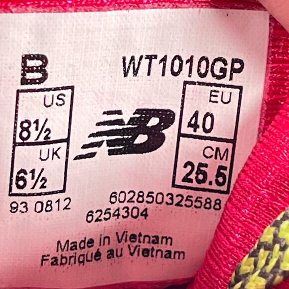 New Balance Minimus Dark Gray Trail Running Shoes WT1010GP Women's Size 8.5 - Picture 8 of 9